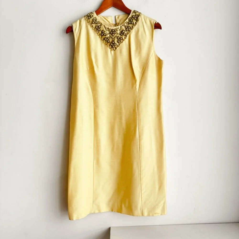Vintage Adrian First Name in Dresses Sheath Dress + Blazer 2 Piece Set M - Picture 3 of 13